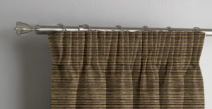 Pencil pleat curtains